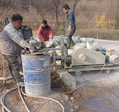 襄州路面下沉注浆